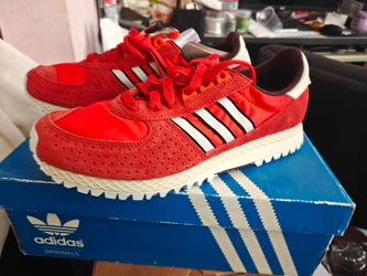 Adidas Men's Sneakers Sz 9 - Orange