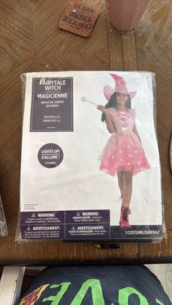 Fairytale Witch Girls Halloween Costume