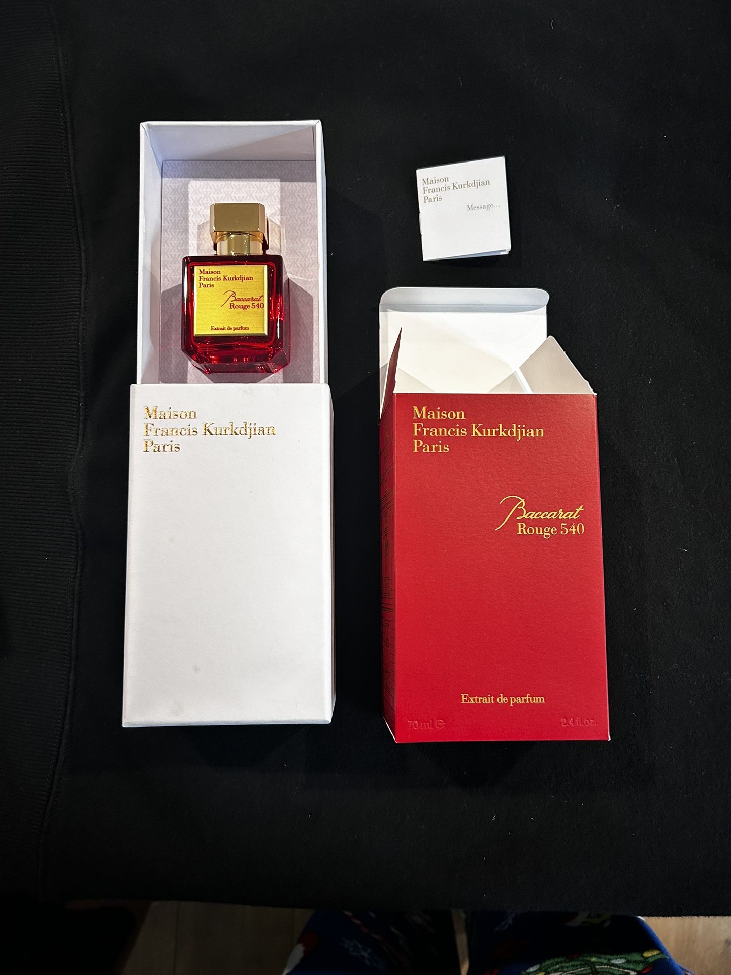 Luxury Perfume / Extrait De Parfum Baccarat Rouge 540 Red