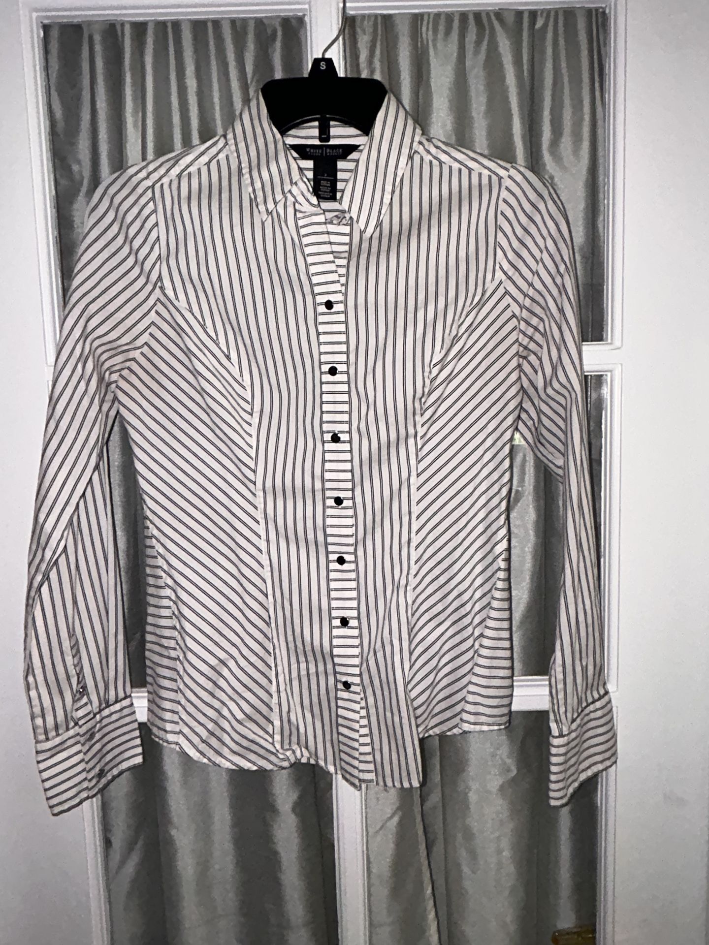 White House/Black Market Women’s Striped Blouse, 2