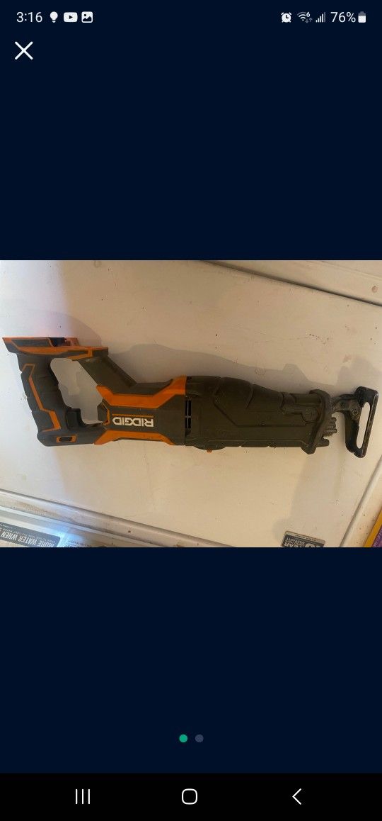 Sawsall Ridgid
