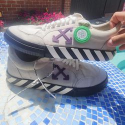 Off-White Vulc Sneaker Low 'White Purple'