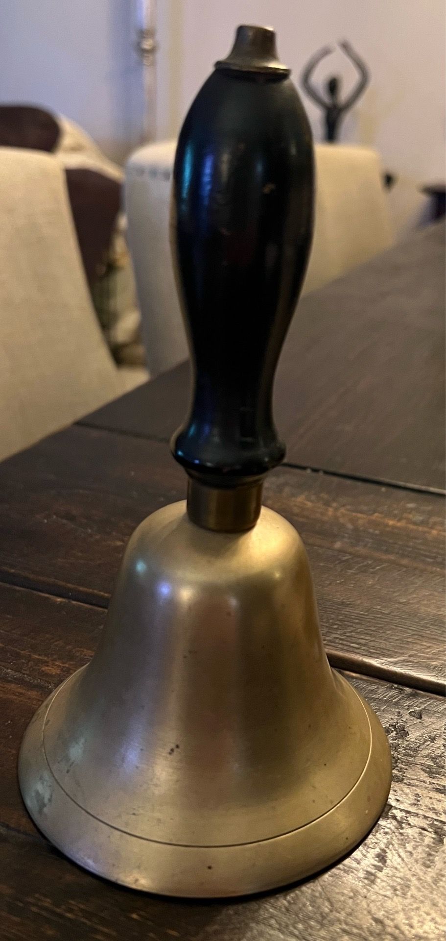 Antique Teacher school Bell
