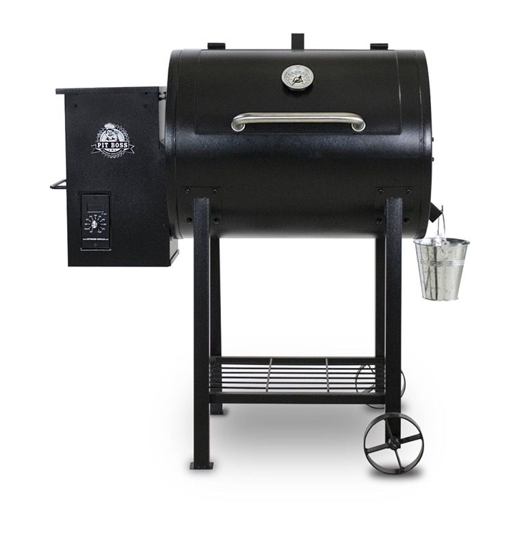 Pit boss 700FB wood fired pellet grill with w/flame broiler