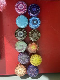 Set Of Assorted Astrological Candle 