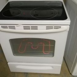GE Glass Top Stove 