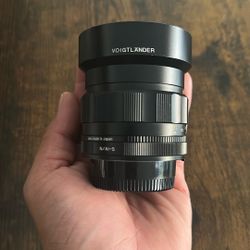 Voigtlander 58mm F1.4 F Mount