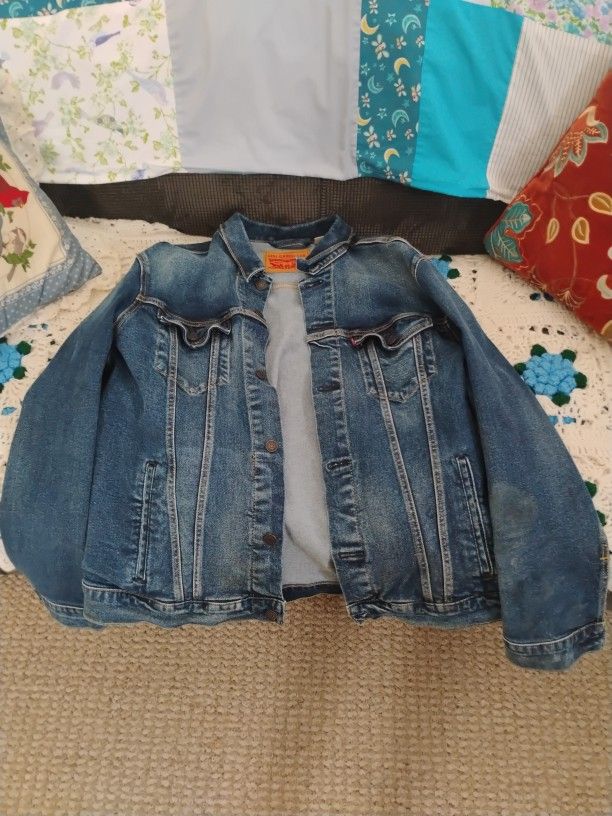 Levis Red Tab Jean Jacket Mens XXL