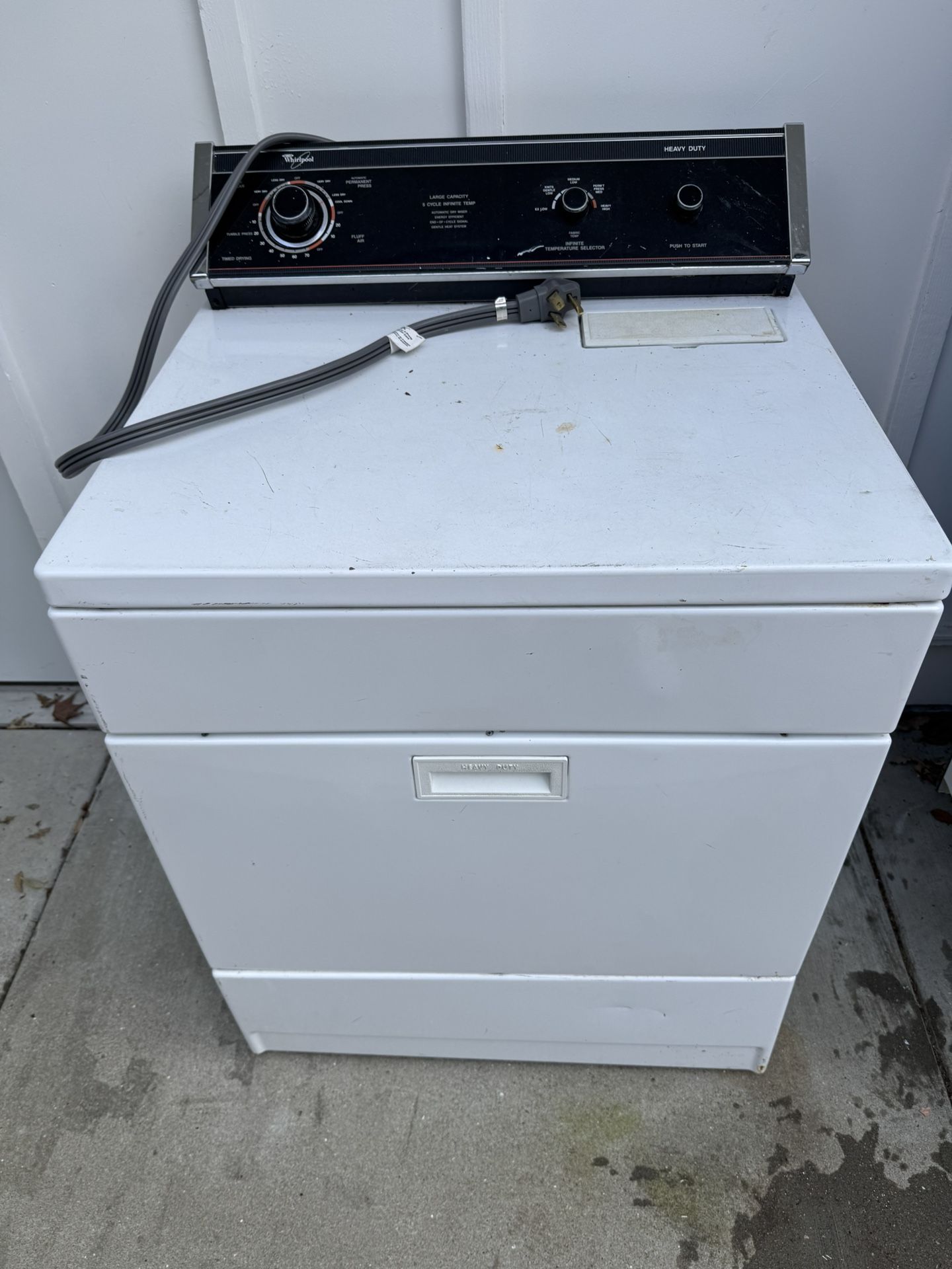 Whirlpool Electric Dryer
