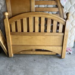 Cama Twin Size Con Colchón 