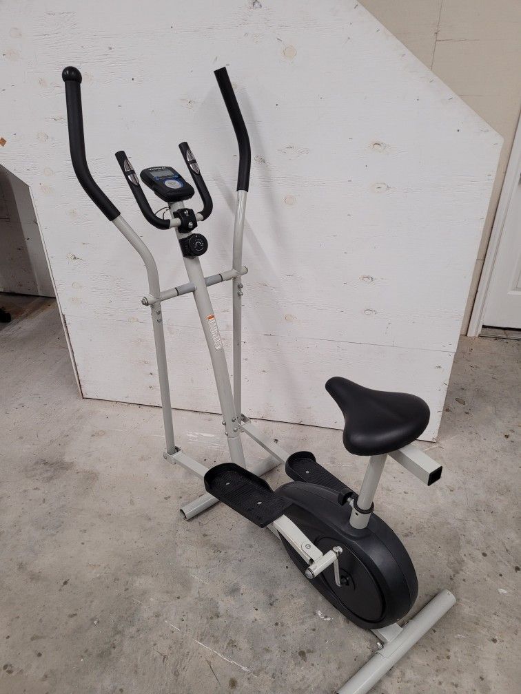  Magnetic Elliptical Upright Bike 