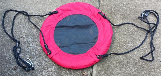 BRAND NEW 24" RED & BLACK SWING
