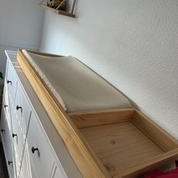 Wooden Baby Changing Tray