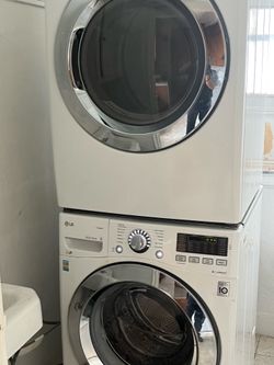 LG washer and dryer