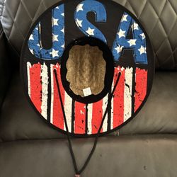 USA Straw Hat *New