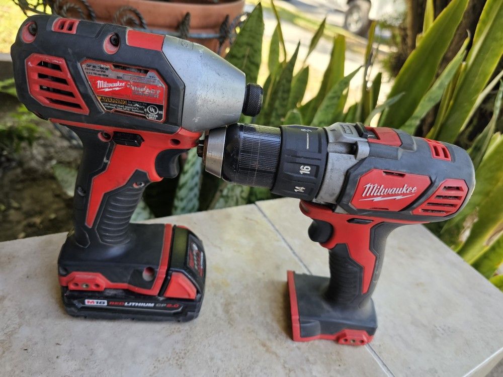 Milwaukee Drill And Impact Drive