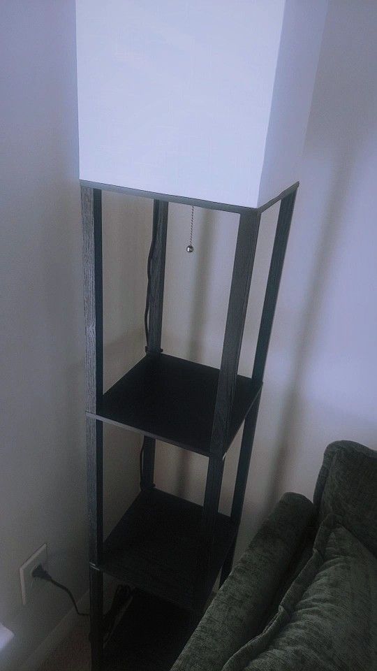 Lamp With Shelves