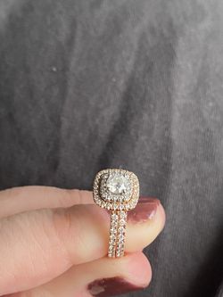Engagement Ring and Wedding Band  Thumbnail