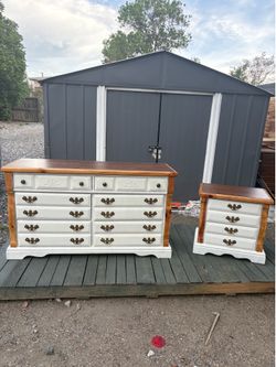 White dresser