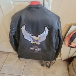 Leather Jacket Size 44