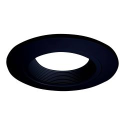 SALESUMO "RL 5/6\"" MATTE BLACK TRIM RING, BAFFL"