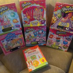 Shopkins Board Games & Toys Bundle 