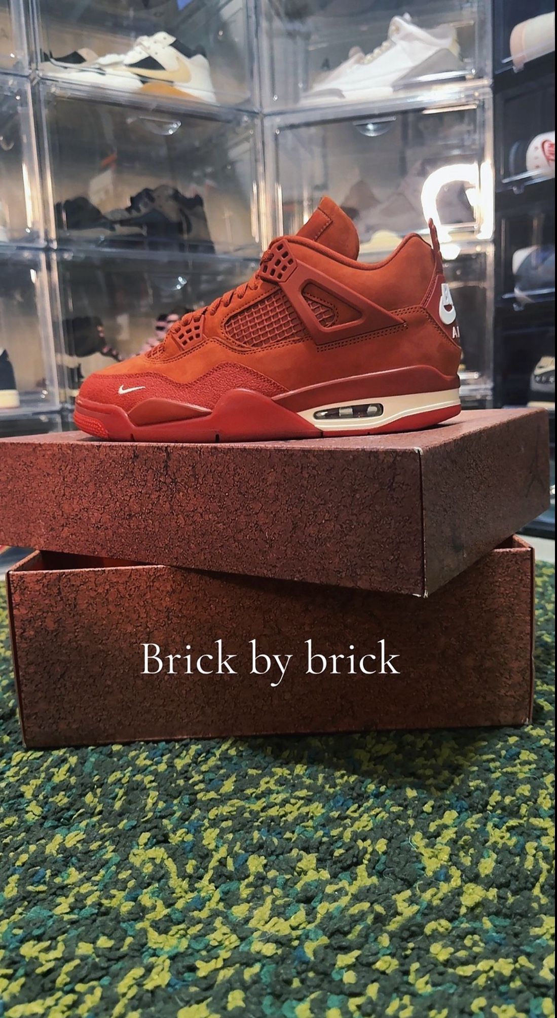 Jordan 4 Brick By Brick