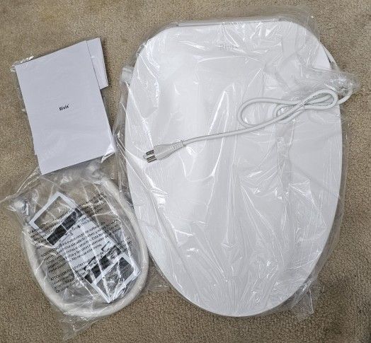 RIVIX D-500 Bidet Elongated Smart Toilet Seat w/Heat &Dryer