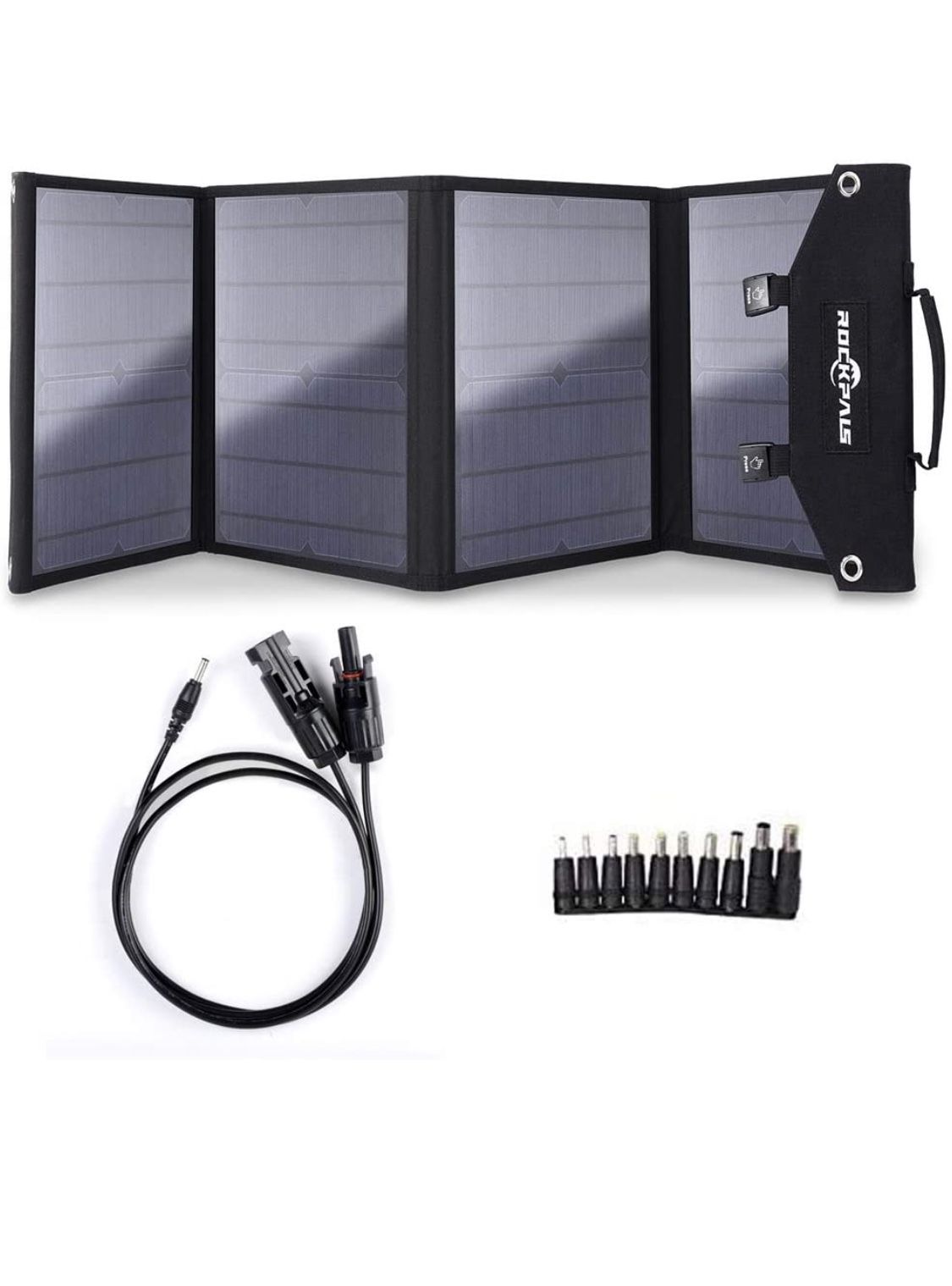 ROCKPALS 100W Solar Panel - Portable - Rv Van Off Grid Power