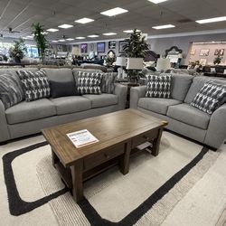 2 PC SOFA AND LOVESEAT