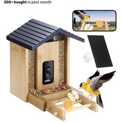 BIRD FEEDER WITH AI CAMERA