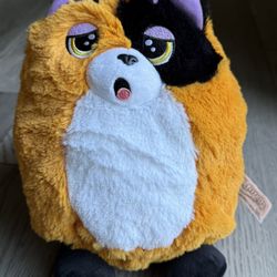 Misfittens Cat Plush Stuffed Animal 10”