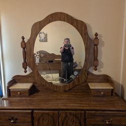 Full Size Bedroom Set Antique 