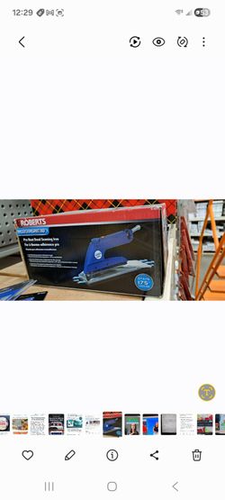 Roberts Pro heat bond seaming iron