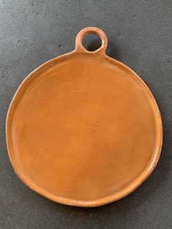 Comal mediano de barro! Para las tortillas frescas de casa!