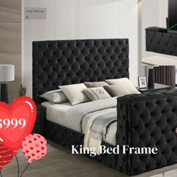 ❤️KING BED FRAME ❤️