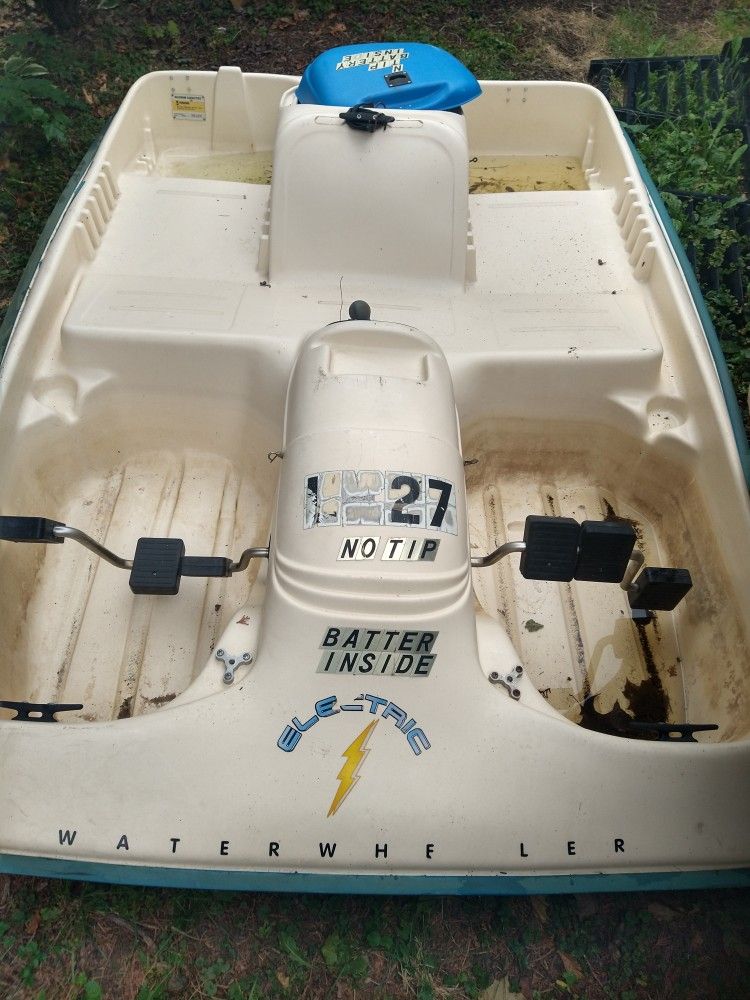 Electric Pedal Boat