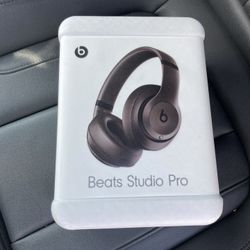 Beats Studio Pro Wireless Headphones Deep Brown