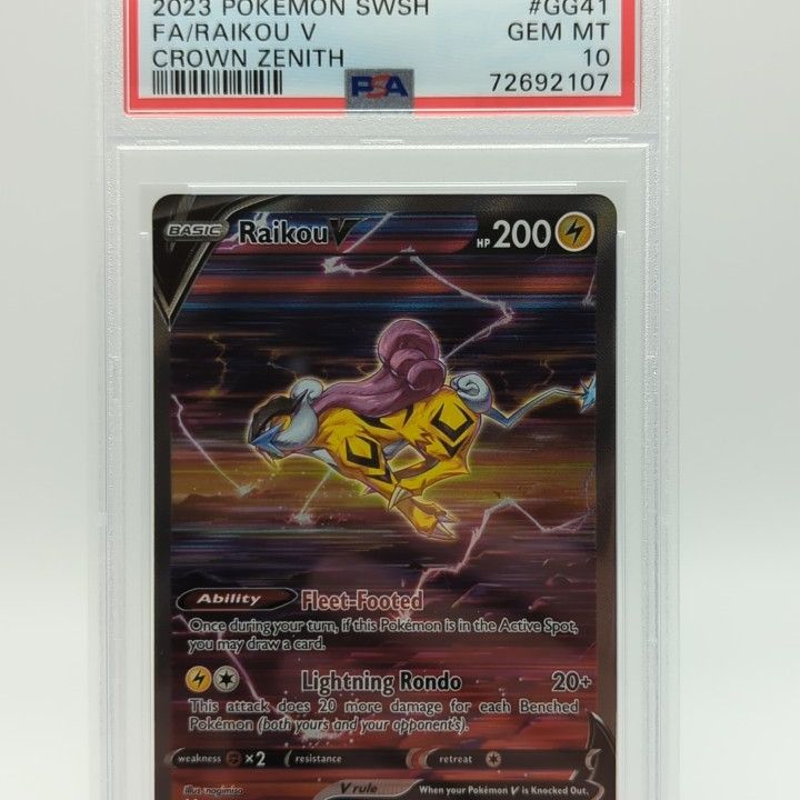 PSA 10 Raikou V Crown Zenith for Sale in San Diego, CA - OfferUp