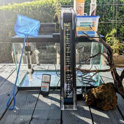 Fish Tank - 10 Gallon - Complete Setup