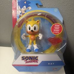 Sonic The Hedgehog Jakks Pacific 4” Ray