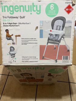 Ingenuity 6-in-1 high chair 6m-5y