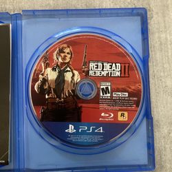 Red Dead Redemption 2 Disc 2 PS4
