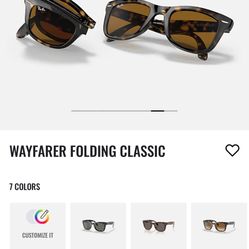 Foldable Ray-Ban Glasses 
