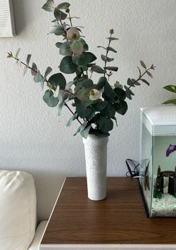 Cream Beige Sandy Textured Aesthetic Vase