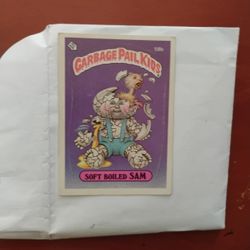 Garbage Pail Kids Card  Soft Boil Sam #58B 