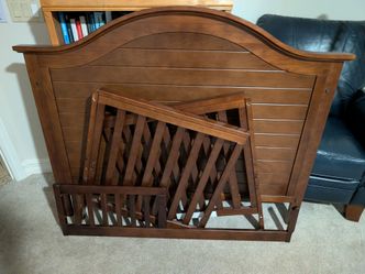 Crib, toddler bed, and matress