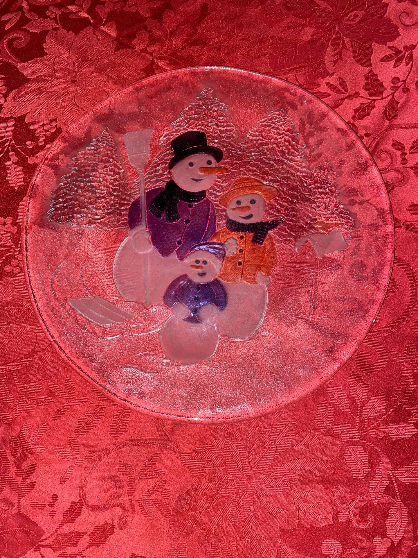 HOLIDAY SERVING PLATE