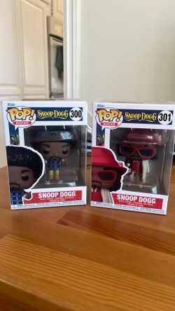 Two Snoop Dogg Funko Pop