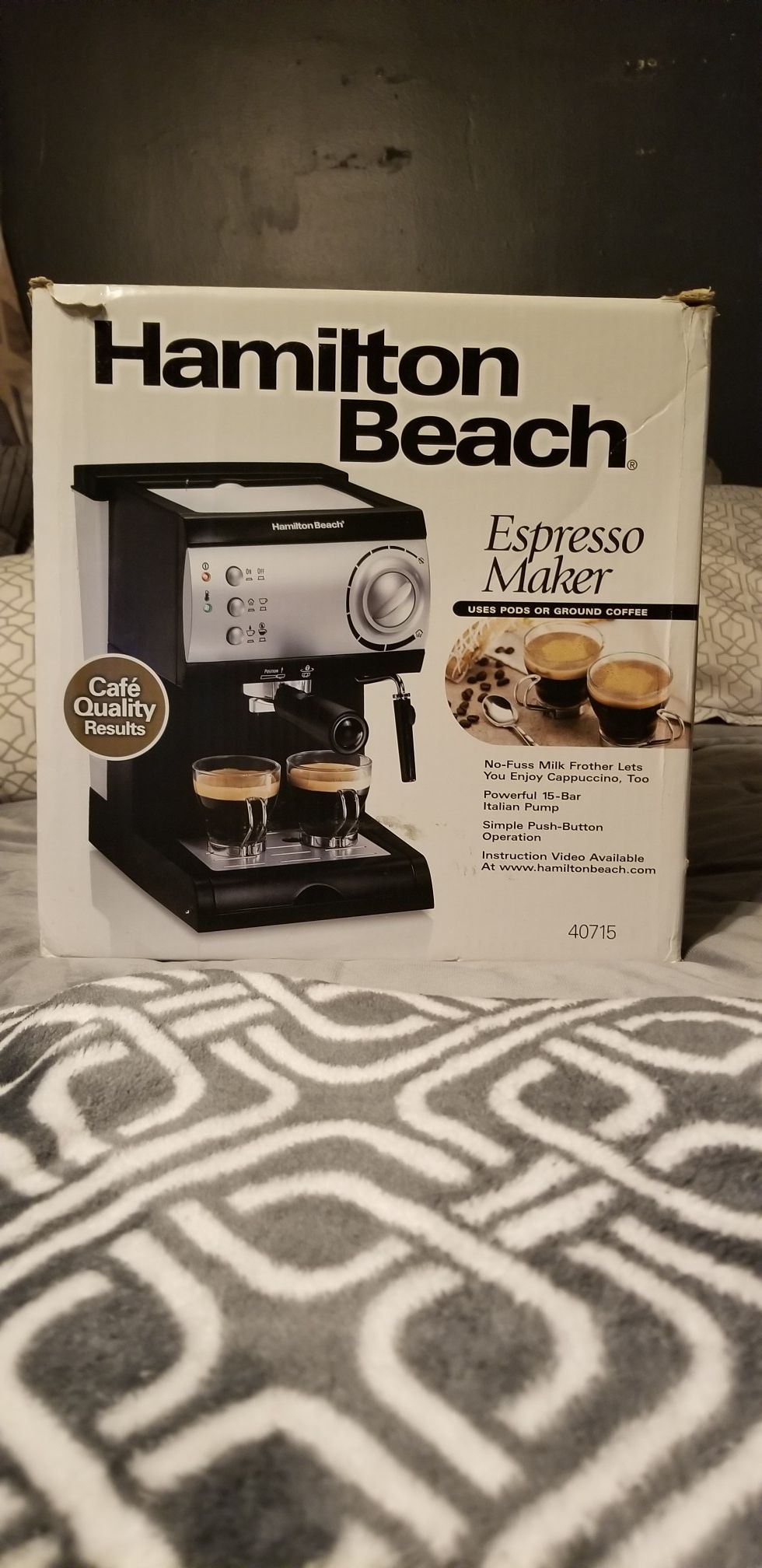 Hamilton Beach espresso maker 40715